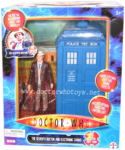 Seventh Doctor and Tardis